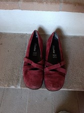 scarpe da donna Bata bordeaux usate pochissimo, come nuove