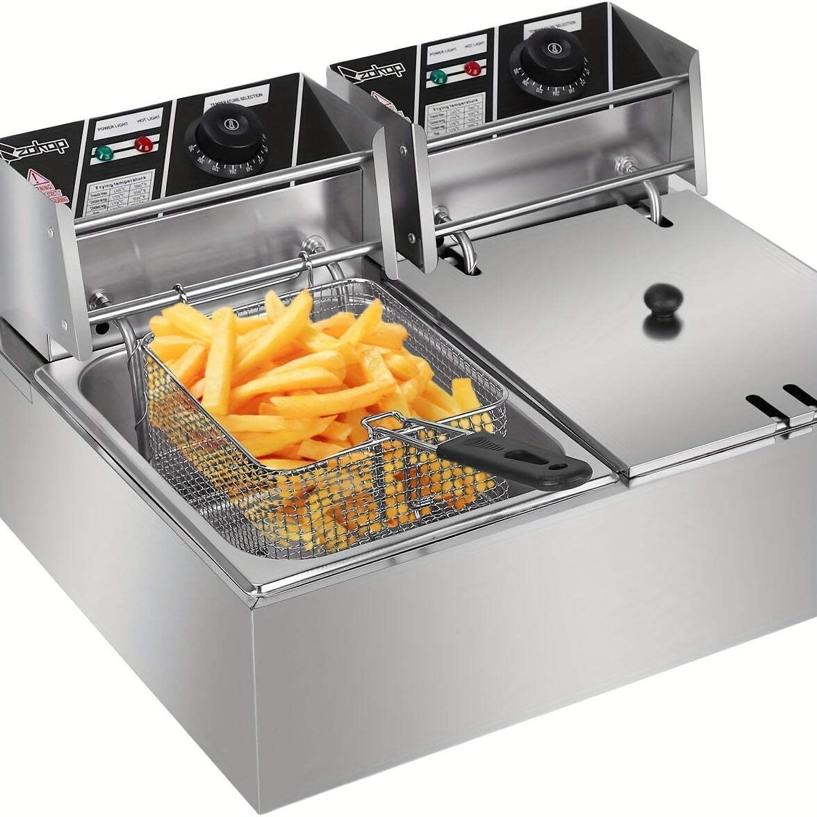 (2 Baskets, Temp Control)