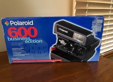 Unopened Vintage Polaroid 600 Business Edition Instant Camera And Bag
