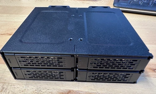 Icy Dock ToughArmor Rugged Full Metal 4-Bay 2.5" NVMe SSD Mobile Rack MB699VPB