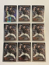 2024 Topps Chrome Landen Roupp RC Lot x1 Prism x8 Base Giants
