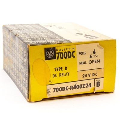 Allen-Bradley 700DC-R600Z24 Relais 6-polig 24V DC Neu in OVP (R400Z24 mit 700-RA01 Deck)