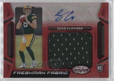 2023 Certified Freshman Fabric Signatures Mirror Red Sean Clifford Auto 10ev