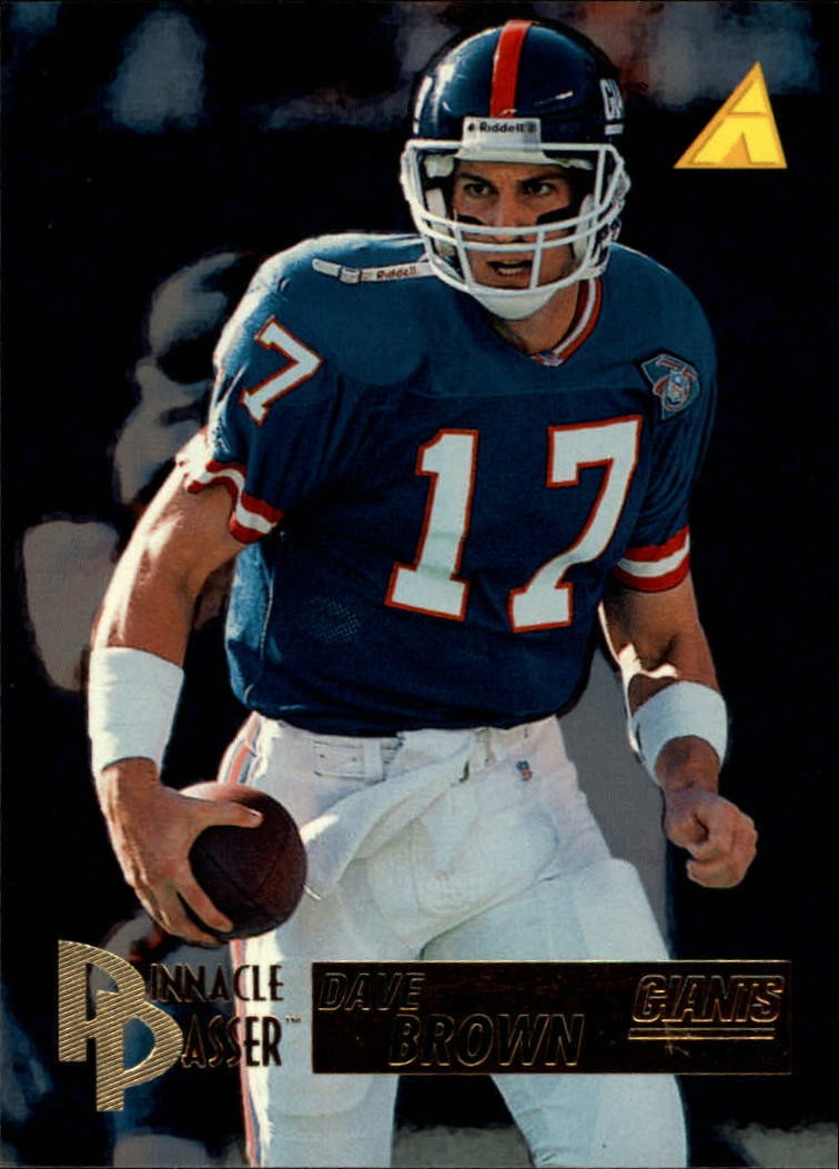 1995 Pinnacle #205 Dave Brown PP - FB