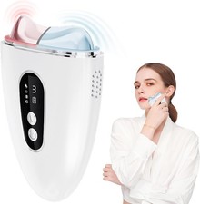 Electric Gua Sha Facial Tool, Upgraded Hot Cold Dual-Mode Face Neck Massager, Fa