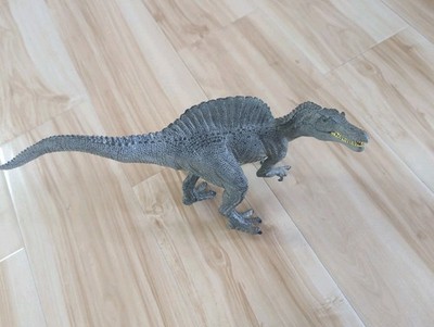 Papo Spinosaurus Figure Gray Prehistoric Dinosaur Animal Figurine 12'' Long 