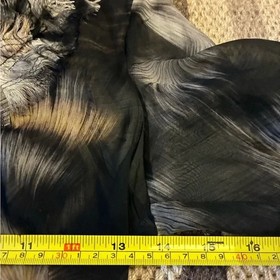 Anne Fontaine Women&rsquo;s Blouse Ruffle Silk Corset Back Fairy Goth Medieval Size 0