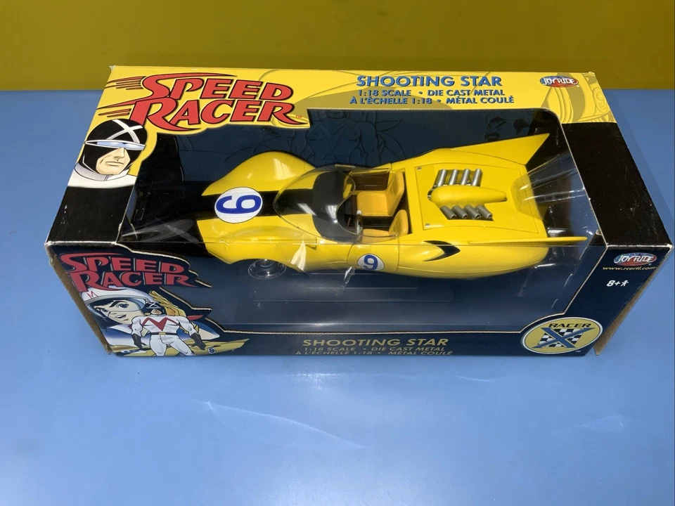 American Muscle Speed Racer Shooting Star  Racer X 1:18 Released 2007 New - Image 3 of 4