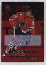 2024 Upper Deck Fleer Ultra Red Rainbow Foil 23/25 Teuvo Teravainen #62 Auto 0c3
