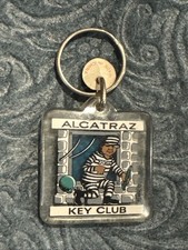 Llavero Alcatraz Key Club Llavero Anillo - Propiedad robada de la Penitenciaría Federal