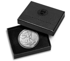 2021-W American Eagle One Ounce Uncirculated Silver Eagle with OGP Box & COA