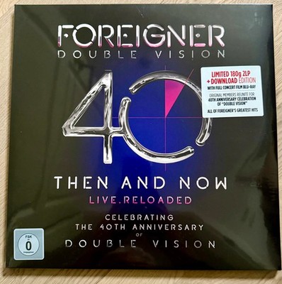 Foreigner - Double Vision: Then And Now (2-LP-Vinyl + BluRay) NEU