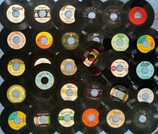 HEAR  [56] COUNTRY 45s LOT Dave Dudley JOHNNY CASH Dolly Parton PRIVATE PRESS