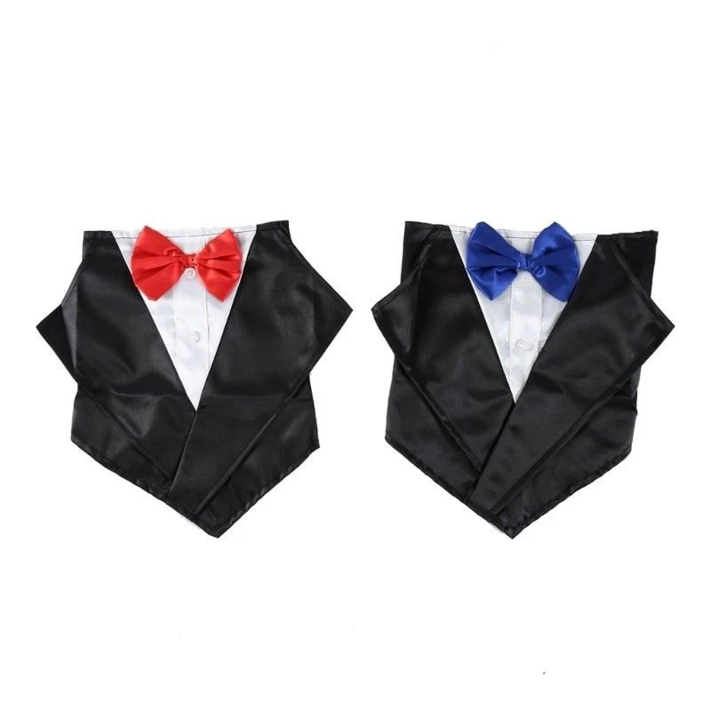Pet Necktie Costume Accessories Adjustable Bowtie Pet Formal Wedding Neckwear