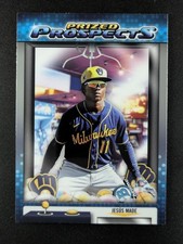 2025 Bowman Draft Chrome JESUS MADE Prized Prospects Milwaukee Brewers #PP-16