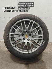 Alufelgen Porsche CAYENNE 2017 R20 ET47 5X130 EJ 9.5 7P5601025N