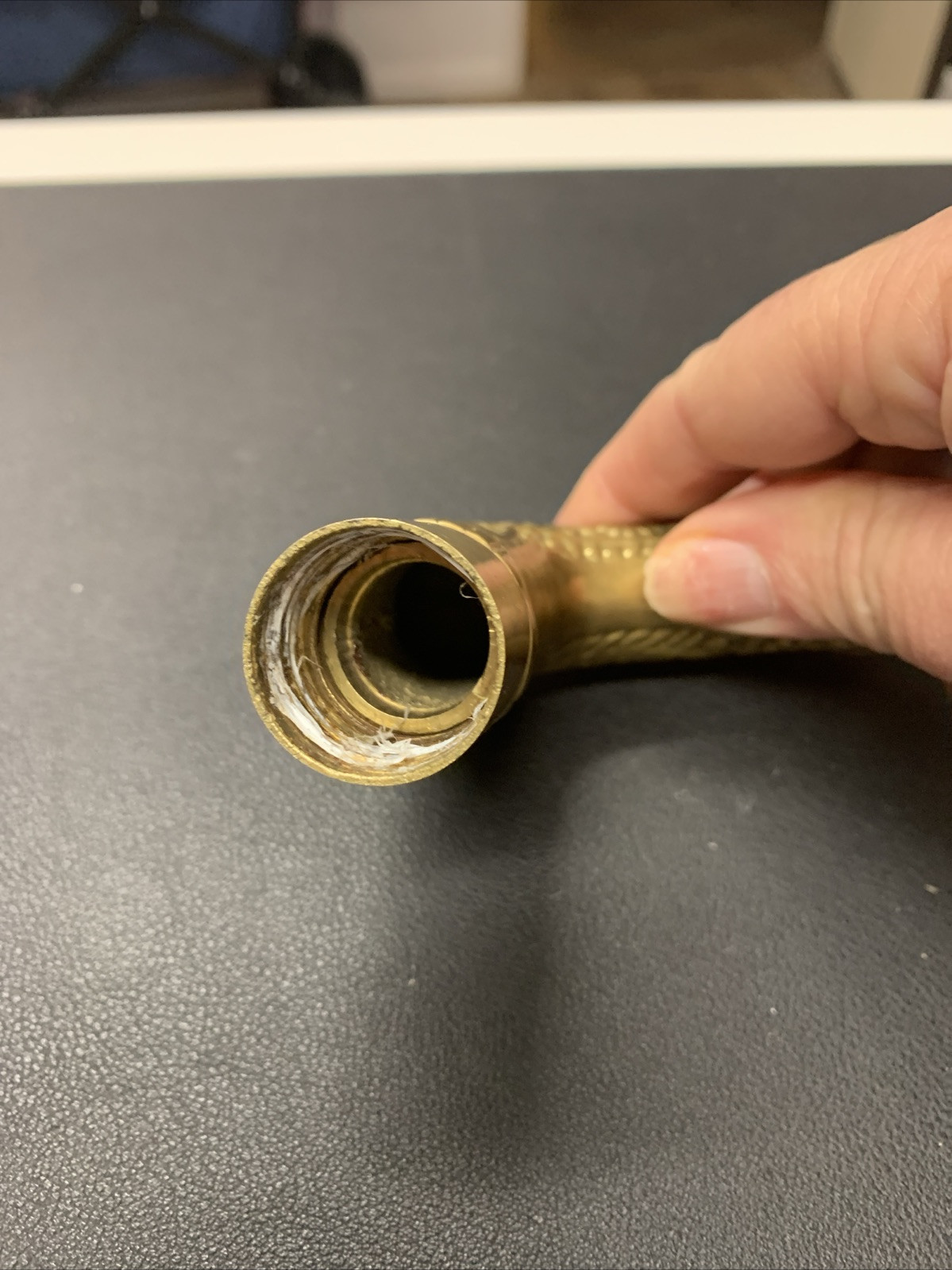 Brass solid Vintage Head Handle  Walking Stick Ca… - image 9