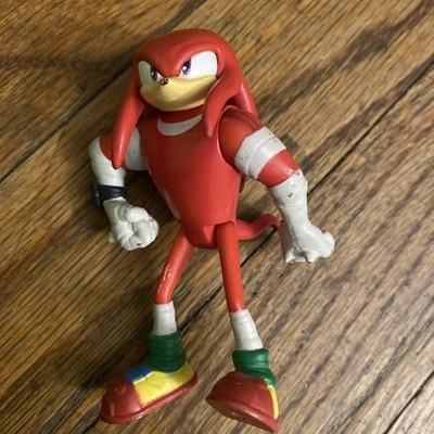 Sonic The Hedgehog  Knuckles Echidna Jakks Action Figure Sega Poseable