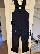Musto BR1 Channel Trousers Size M Navy  Salopettes Sailing Yachting - Free Post
