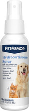 Hydrocortisone Spray for Dogs  Cats, 4 Oz