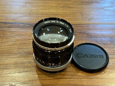 Canon FL 85mm f/1.8 MF FD / FL Mount Portrait Lens