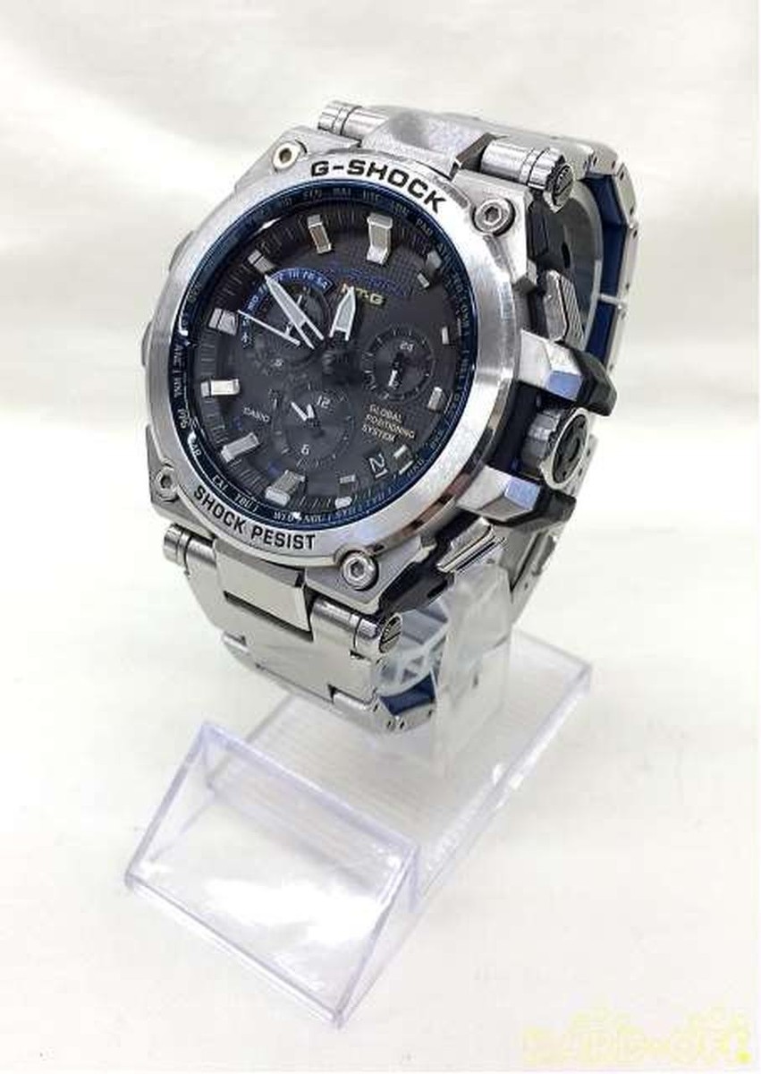 CASIO G-Shock MTG-G1000D-1A2JF Analog Black Dial Silver Tough