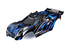Traxxas Rustler 4x4 Ultimate Painted Body Blue TRA6749BLUE