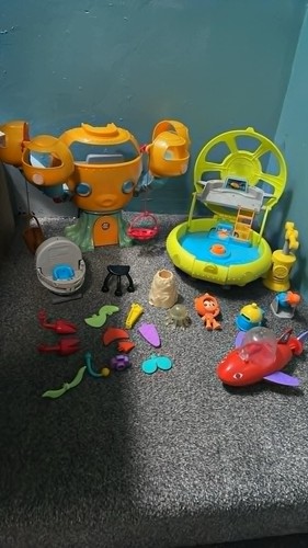 OCTONAUTS OCTOPOD HEADQUARTERS, DEEP SEA OCTO LAB, GUP B & GUP F - PLEASE READ