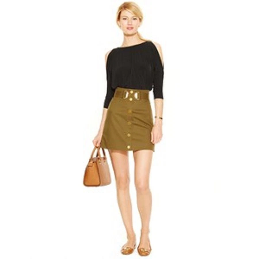 Michael kors cheap skirts green