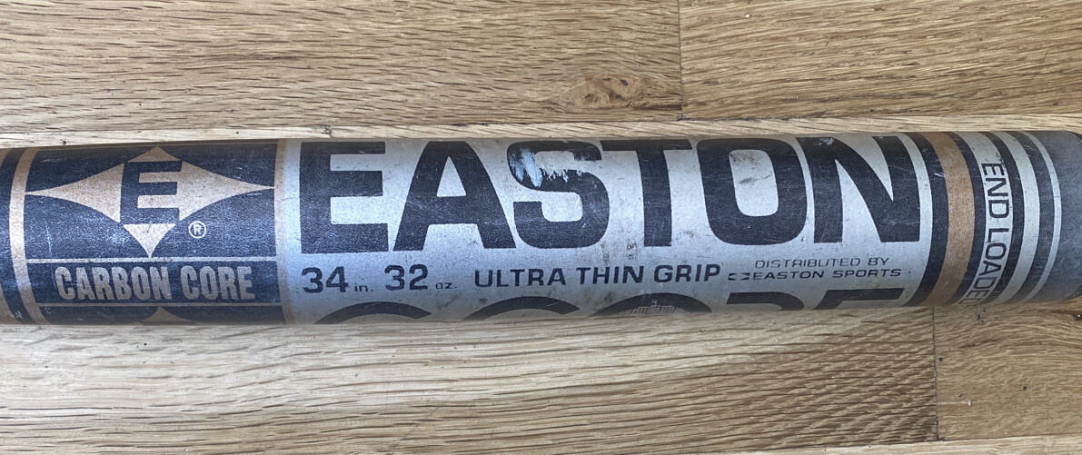 Easton Carbon Core Softball Aluminum Bat End Load Model Sx80-c 34