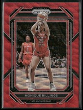 2023 Panini Prizm WNBA - Monique Billings #62 Ruby Wave Prizm