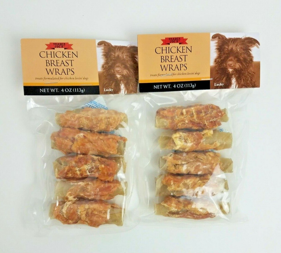 trader joe's dog treats chicken breast wraps