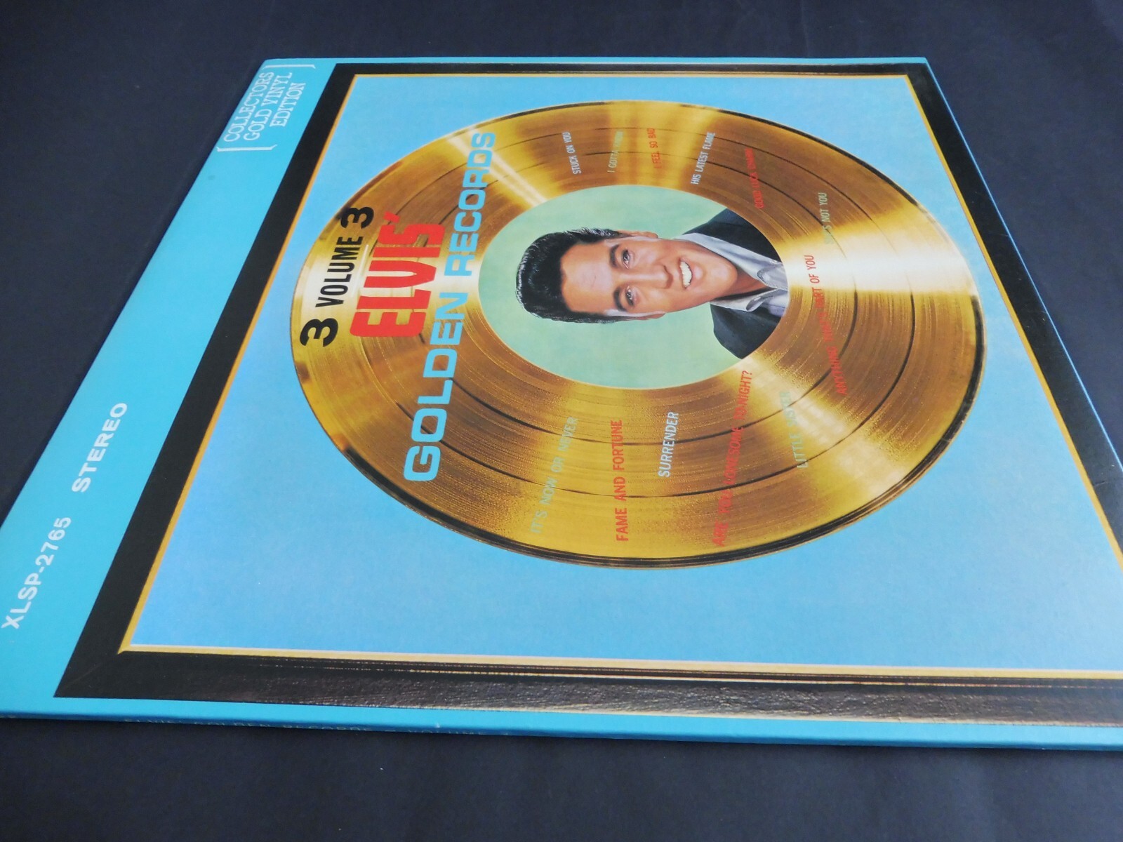 Elvis Presley Elvis' Golden Records Volume 3 1978 CANADA LP GOLD
