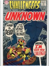 Cover of Challengers of the Unknown #69
