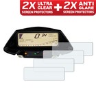 4 x MV Agusta Rivale 800 2014+ Screen Protector: 2 x Ultra & 2 x Anti Glare
