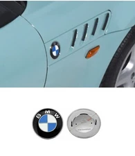 BMW Z3 Side Grill Fender Emblem 78 mm Logo Badge Roundel 51141970248