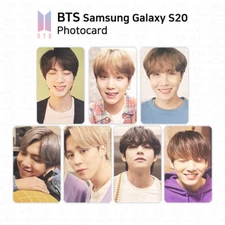BTS Bangtan Boys x Samsung Galaxy S20 Official Photocard Limited K-POP KPOP