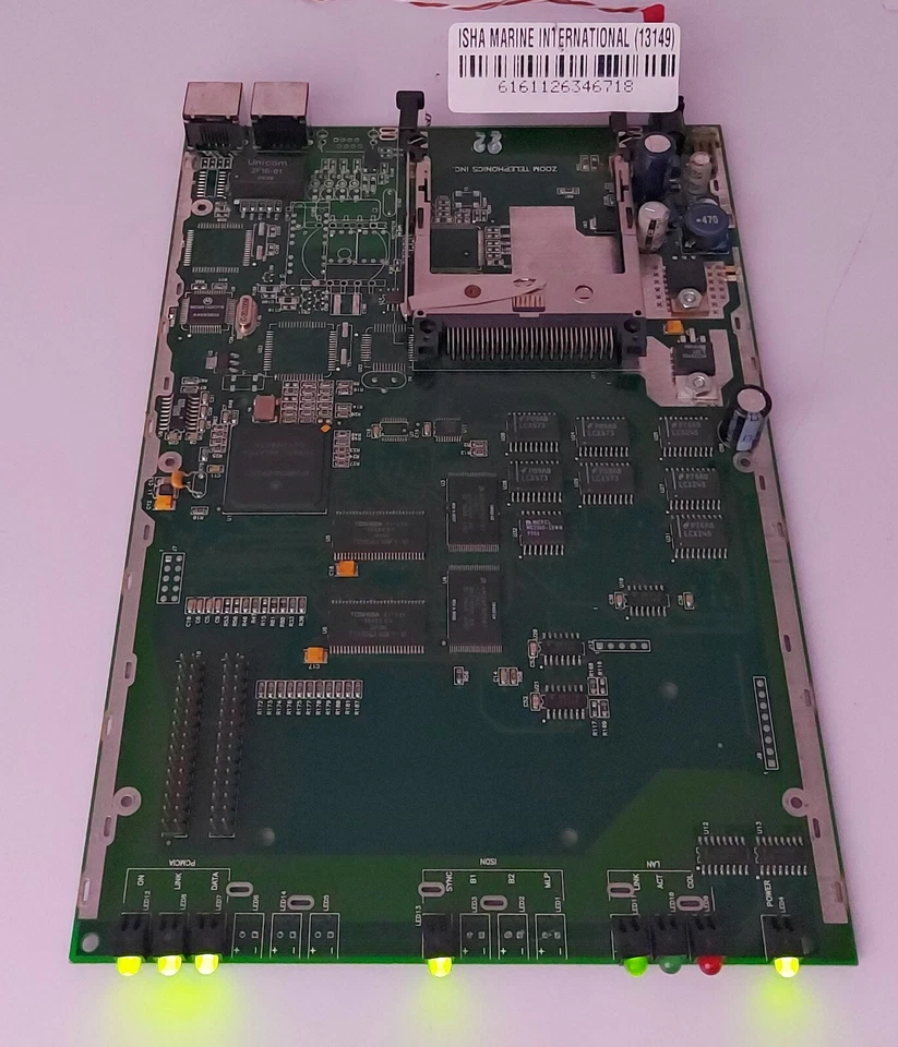 ZOOM TELEPHONICS 0480-01 REV D PCB - Image 3 of 4