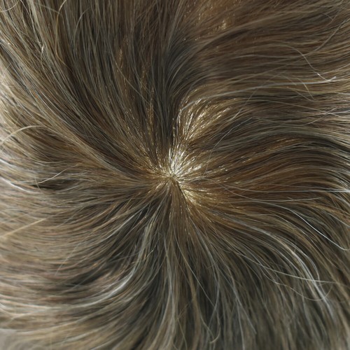 Mens Toupee Human Hair Systems Full Poly Thin Skin Hair Piece Replacement System - Picture 147 of 159