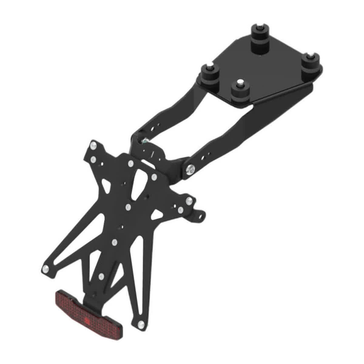 Set License Plate Holder Adjustable LIGHTECH A2 for Ducati