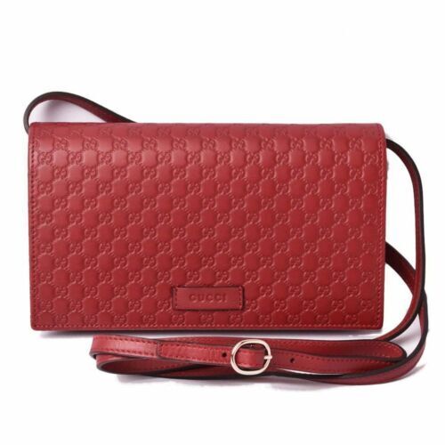 Gucci Wallet Leather Red Leopard Long Wallet GG Emblem Gucci Wallet Leather Red Leopard Long Wallet GG Emblem