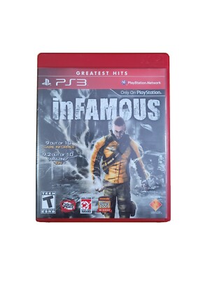 inFamous (Sony PlayStation 3, PS3, 2009) Greatest Hits 