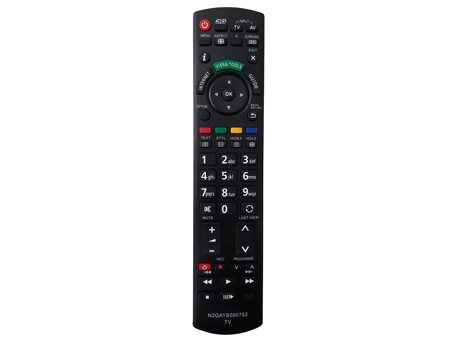 Thumbnail - Ersatz Tv Fernbedienung Für Panasonic Txp50xt50b Fernseher
