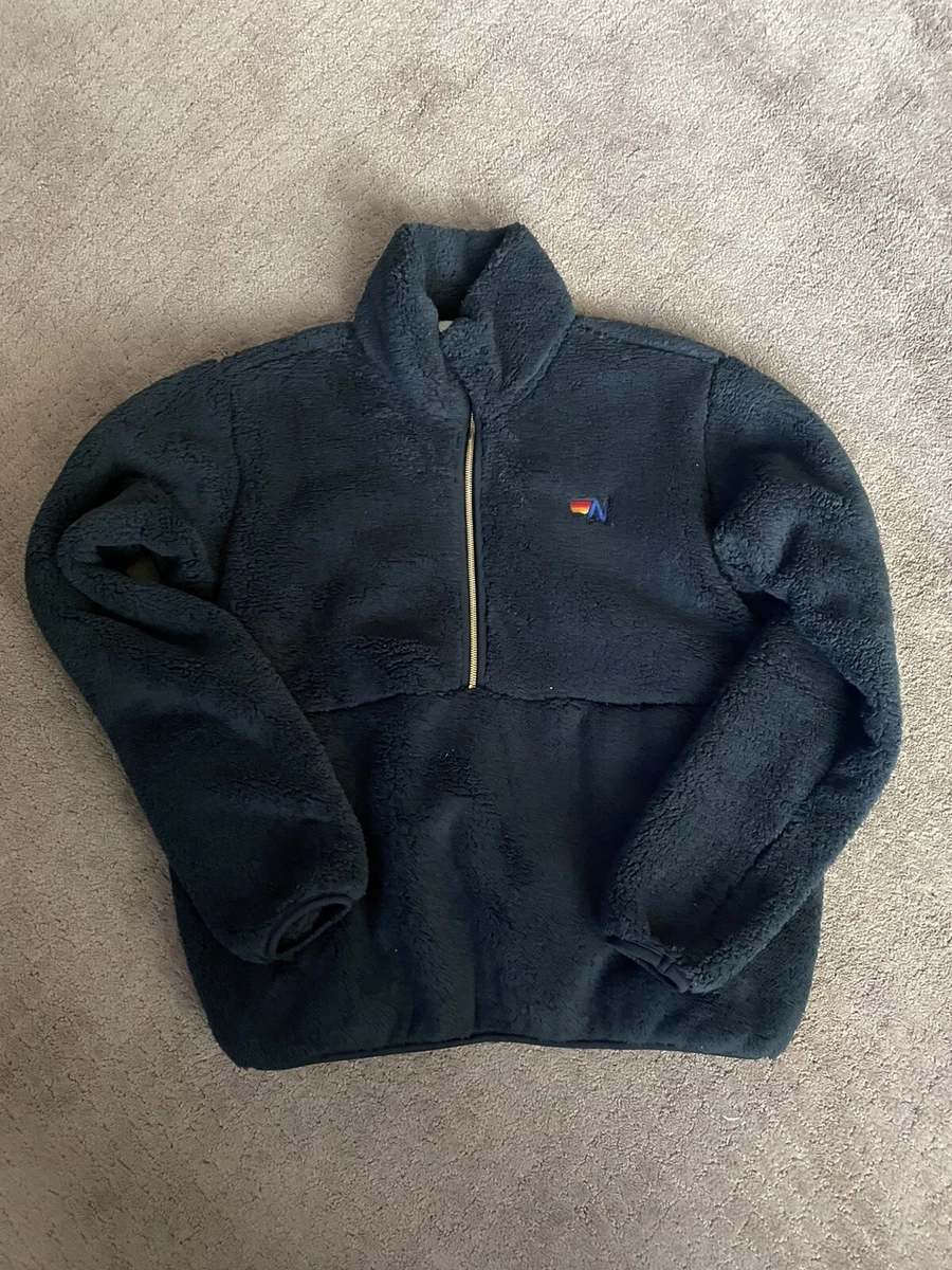 Teddy half zip sweater 2025