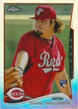 2014 TOPPS CHROME #134 DAVID HOLMBERG ROOKIE REFRACTOR