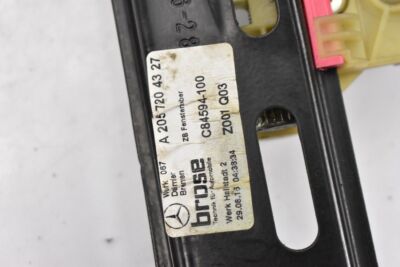 Windor regulator motor Front left A2057204327 MERCEDES-BENZ C 