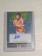 2024 Topps Chrome Tennis Rookie KAICHI UCHIDA Auto No. TCA-KUA!