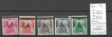 ALGERIE - Surchargés EA - Taxe Typo Tlemcen au Type 1 -