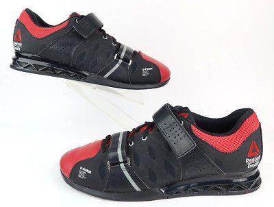 Reebok CrossFit Lifter Plus 2 Weightlifting Shoes Mens 12 Black Red