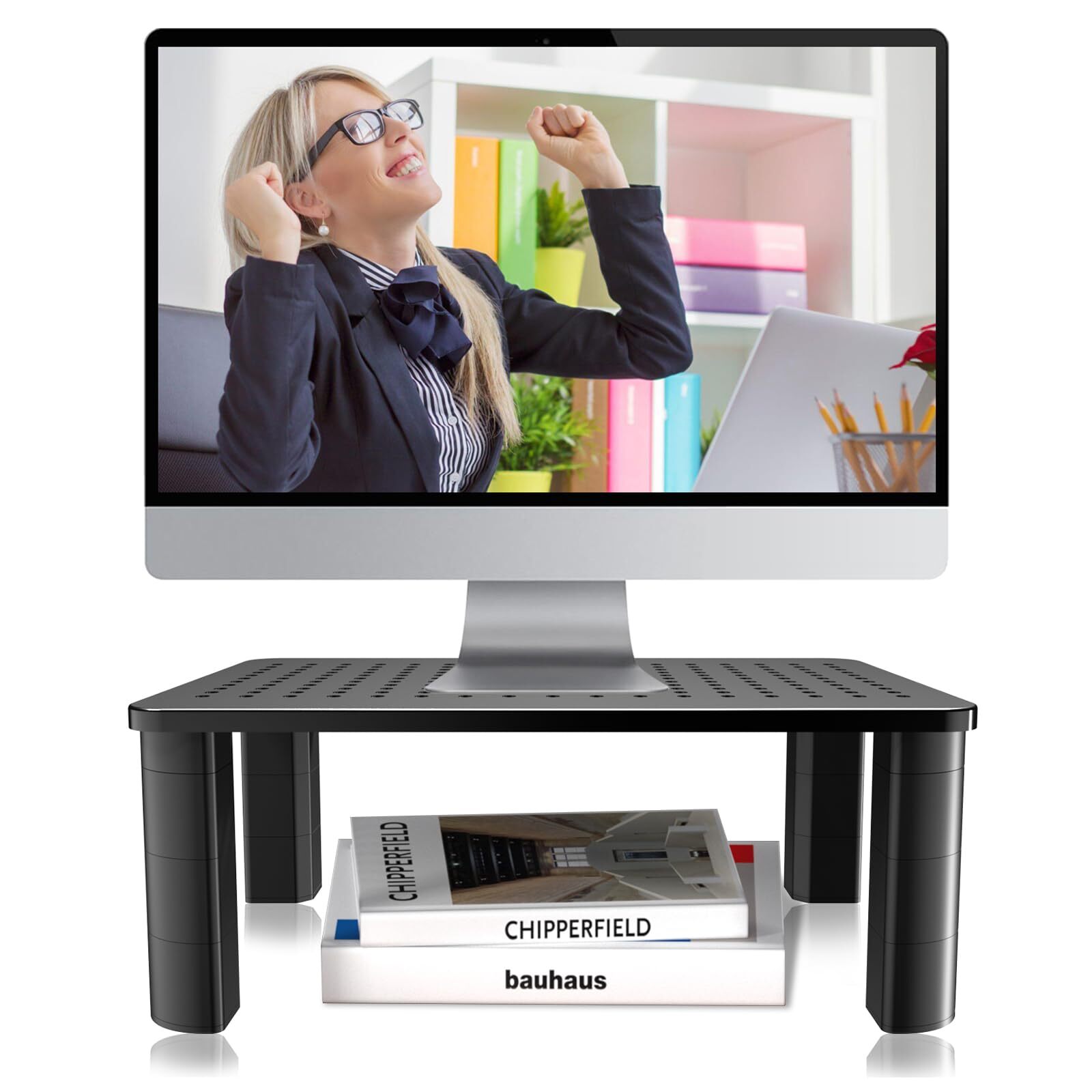 Monitor Stand Riserlaptop Stand Riser For Desk Adjustable Laptop Stand Riser Hol-image